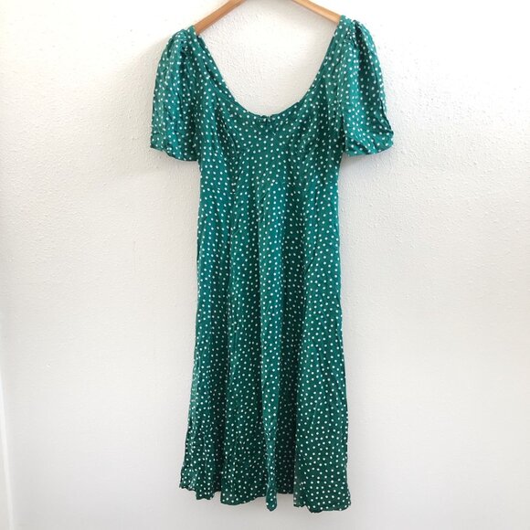ASOS DESIGN Polka Dot Maxi Dress Size 6 - Picture 2 of 9